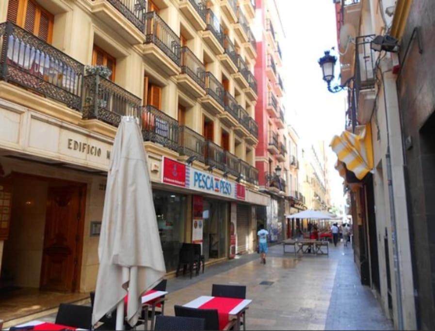 Calle Mayor Next To Beach Alicante Zewnętrze zdjęcie