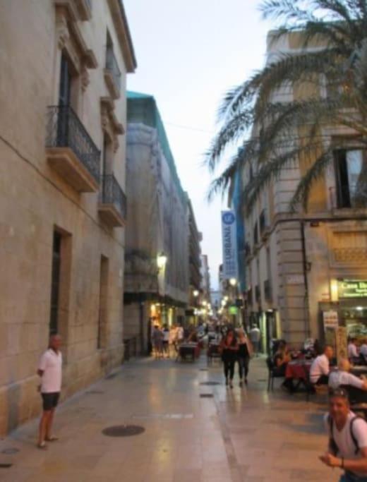 Calle Mayor Next To Beach Alicante Zewnętrze zdjęcie